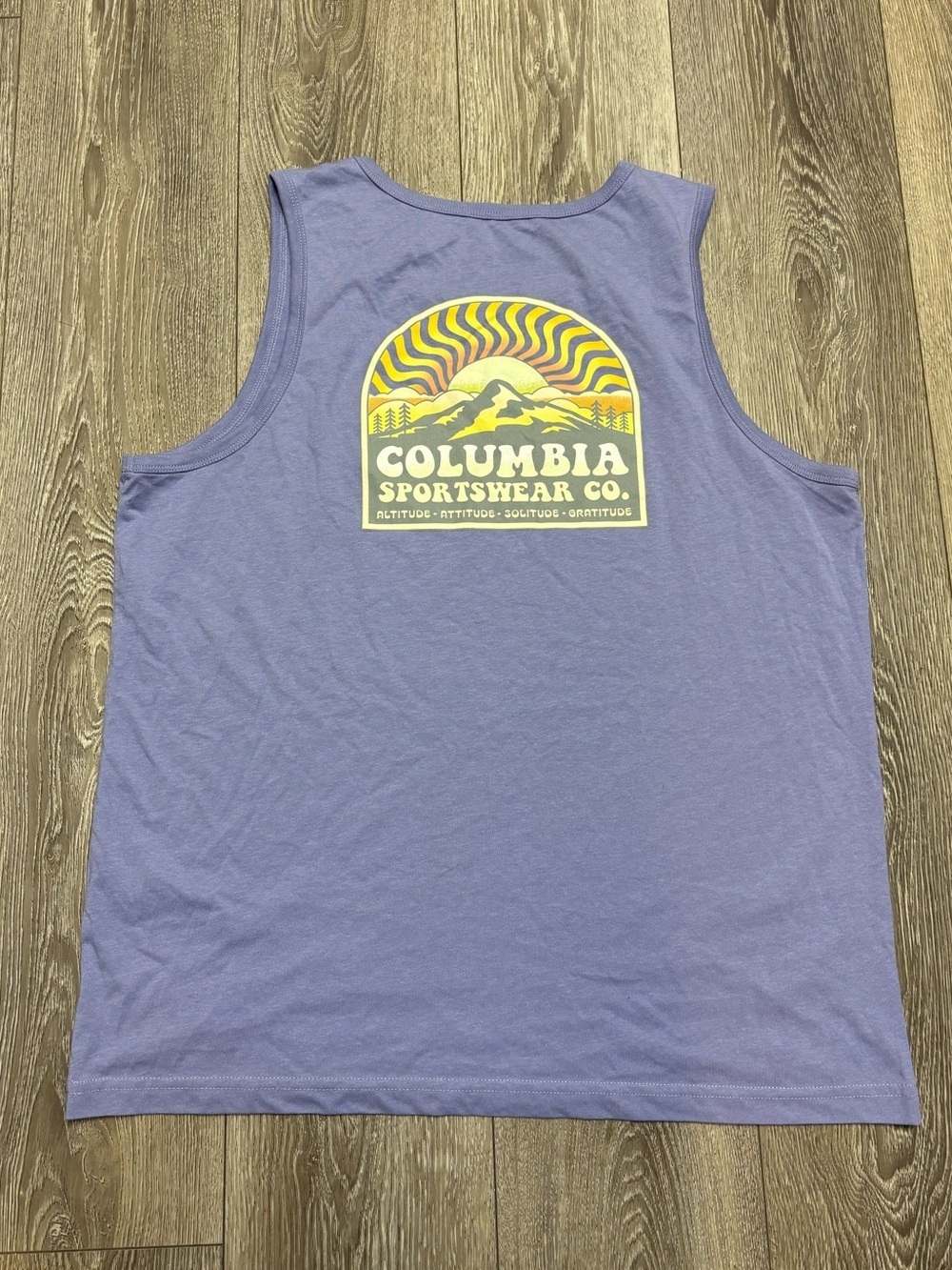 Columbia Men’s Lavender Graphic Tank